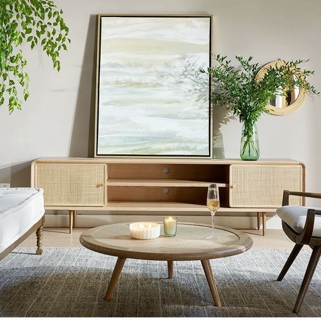 The wooden TV unit with storage is a standout choice for homeowners who want to combine durability, functionality, style, and value. Its solid wood stand ensures unmatched durability, while the thoughtful storable design keeps your living room clutter-fre